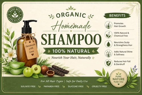 Herbal HOMEMADE Shampoo for Hair growth