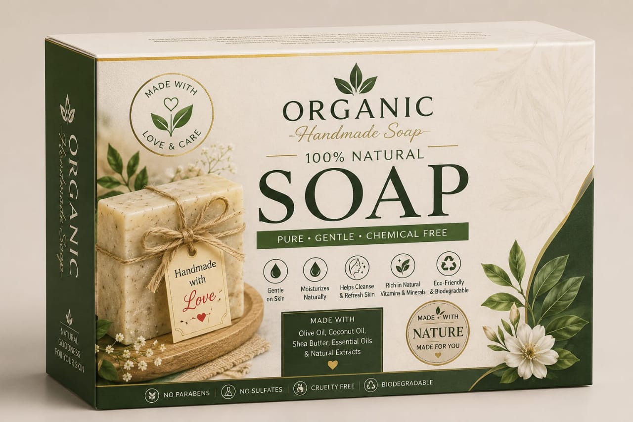 Herbal Homemade Whitening Soap