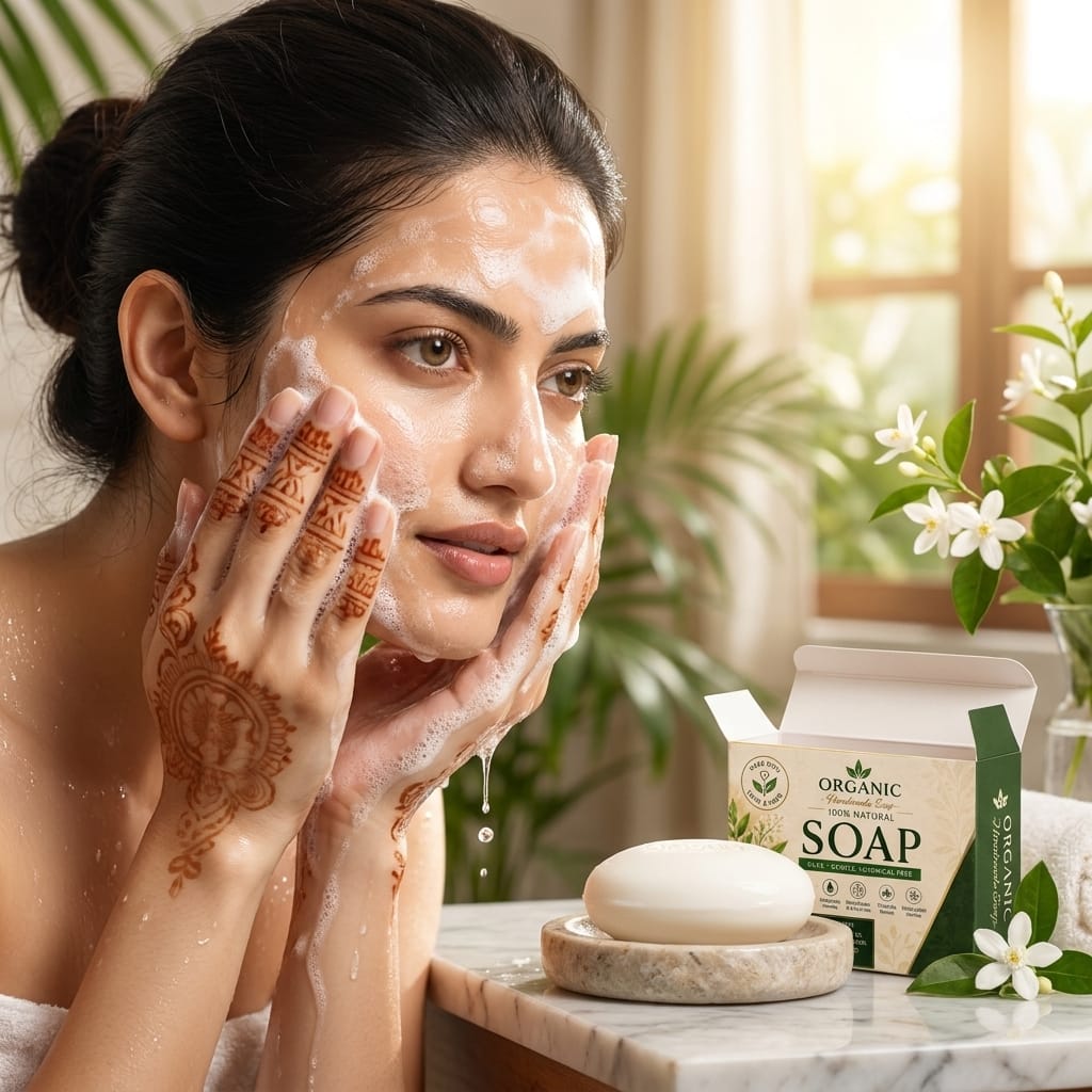 Herbal Homemade Whitening Soap